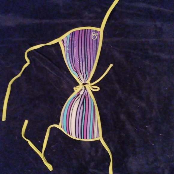 OP 2PC Striped Bikini - Picture 2 of 5